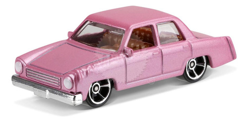 Carrinho Hot Wheels Os Simpsons Hw City 2015 + Case Cor Rosa