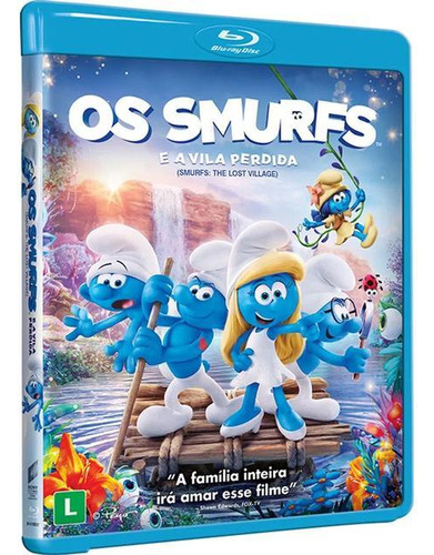 Blu-ray - Os Smurfs E A Vila Perdida