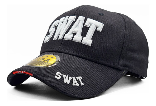 Gorro Jockey Swat Police Usa Colores Varios