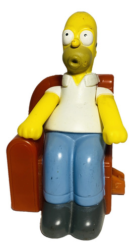 Muñeco Homero Simpson Sillón Colección Burger King 2008