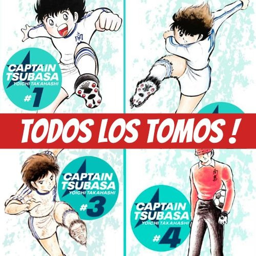 Manga Captain Tsubasa Ivrea Shonen - Takahashi Elige Numeros