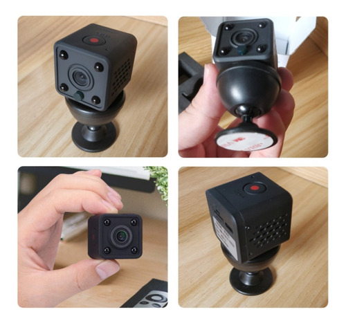 Imagen 2 de 8 de Mini Cámara Espía Wifi Inteligente Full Hd-audio-alarma Mov.