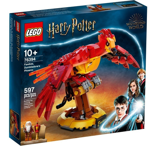 Lego Fénix De Dumbledore: Fawkes Cantidad De Piezas 597