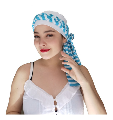 Turbante Oncologico Mod  Elega Estampado