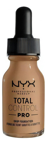 Base De Maquillaje Total Control Pro Nyx Professional 13 Ml Tono Caramel