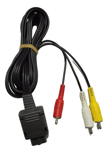 Cable Av Rca Video Super Nintendo Nintendo 64 Game Cube N64 (Usado)