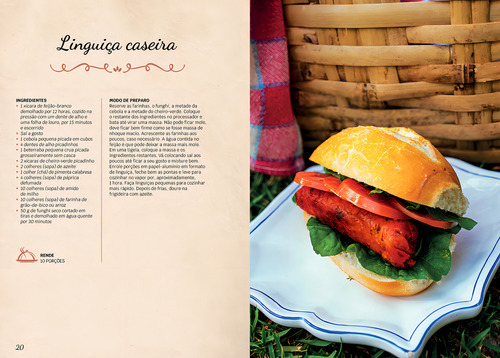 Uma Vegana na Roça - 20 Receitas Caipiras, de Fávero, Rose. Editorial Editora Europa, capa mole em português, 2022