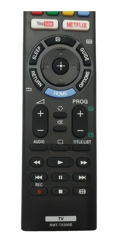 Rmt-tx300e Para Sony Universal Smart Tv Lcd Control Remoto R