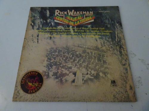 Rick Wakeman - Viaje Al Centro De La Tierra - Vinilo Arg (a)