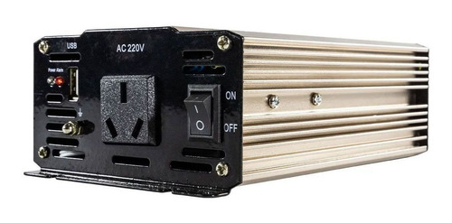 Imagen 1 de 9 de Inversor Conversor De Corriente Probattery 12v A 220v 1000w