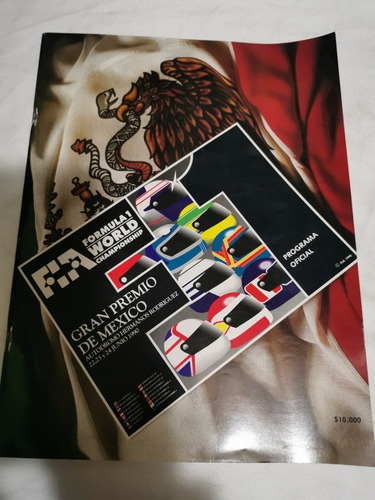 Programa Oficial Del Gran Premio De México Junio 1990