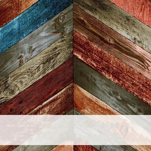 Imagen 3 de 7 de Papel Pintado Autoadherible Veta Madera Color Rombo 12mx45cm