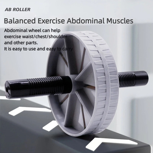 Rodillo Antideslizante Con Rueda Abdominal Para Fortalecer L