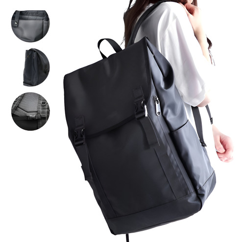 Mochila Impermeable Gran Capacidad Y Comodidad