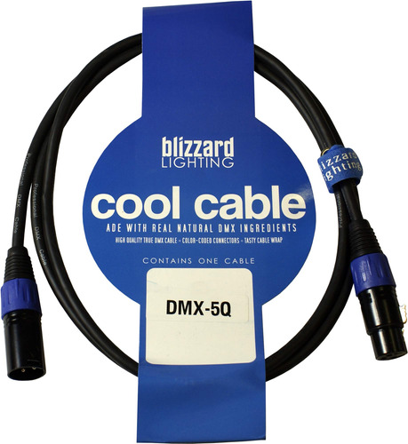 Blizzard Lighting Dmx5q Cable Dmx 3 Pine 5 Pie