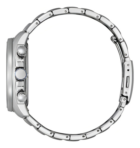 Reloj Citizen Ca456081e Hombre Cronógrafo Taquimetro Fecha Color de la malla Plateado Color del bisel Gris Color del fondo Negro