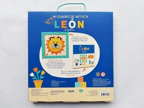 Mi Leon De Fieltro Editorial Auzou Tapa Dura En Español 2019