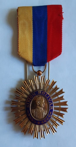 Medalla Orden Del Libertador   V Clase 