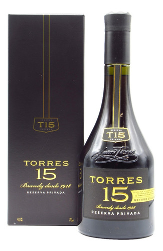 Brandy Torres 15 Litro Con Estuche