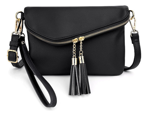 Uto Envelope Wristlet Clutch Crossbody Bag Para Mujer Doble 