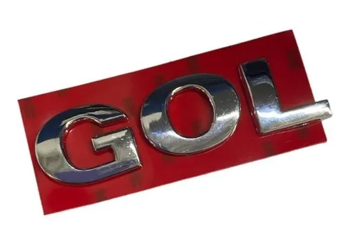 Emblema Cromado Tapa Baul Gol 2009-2016