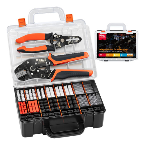 Peba Jst - Kit De Prensado De Conectores Electricos, Herrami