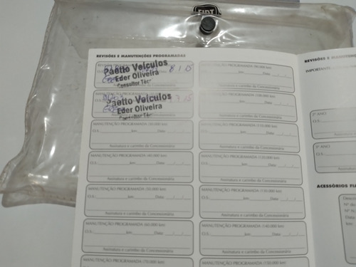 Manual Do Proprietário Palio Wk Advent 2014 (Usado)