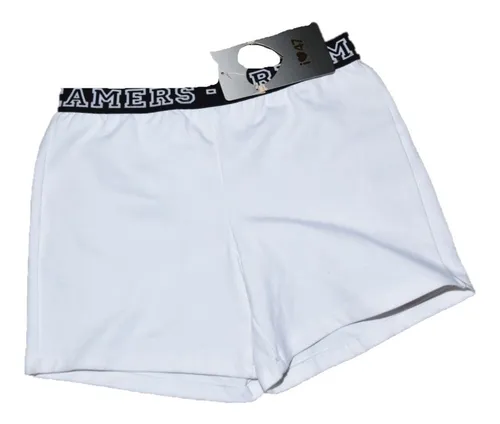 Boxer blanco online mujer