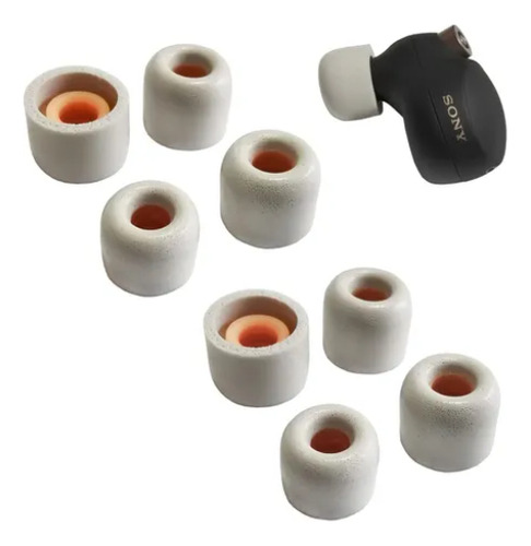 Pontas Auriculares De Espuma Para Sony Wf-1000xm5 Cinza