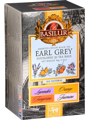 Te Earl Grey Surtidos - Earl Grey Collection - 20 Bolsas - B