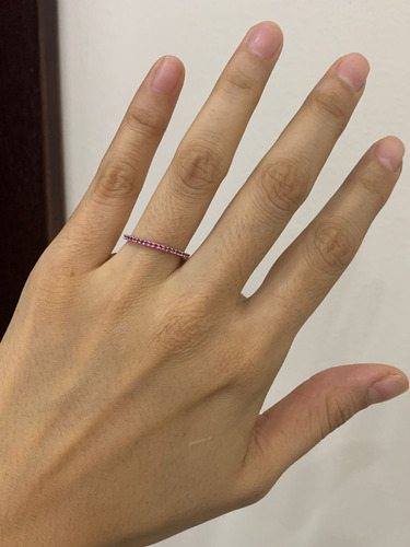 Anillo Turca Plata 925 Una Linea Churumbela, Estambul Joya