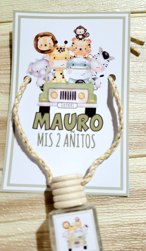 Imagen 3 de 7 de Souvenir Difusor Fragancia Personalizado Cumpleaños Botella