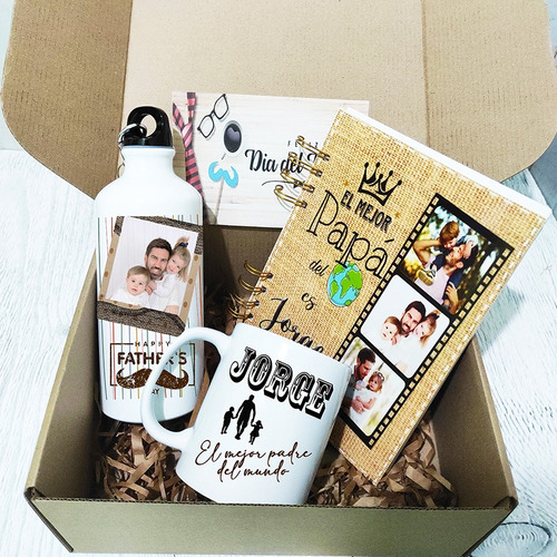 Libreta+ Taza+ Tomatodo-regalos Personalizados Dia Del Padre