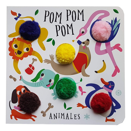 Animales Pom Pom Pom, De Panini. Editorial Panini, Tapa Blanda, Edición 1 En Español