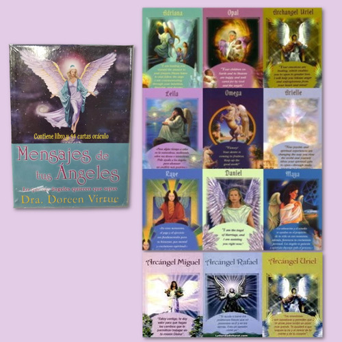 Mensajes De Tus Angeles Libro + Cartas Oraculo Doreen Virtue