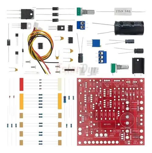 comprar Kit Fuente Regulada Laboratorio Para Armar Diy 0-30v 3a