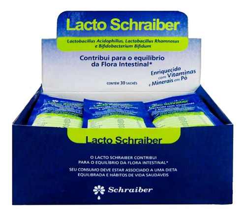 Lacto - Schraiber 30 Saches Sem Lactose