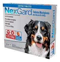 Comprar Pulgas E Carrapatos Nexgard Cães De 25 A 50kg Cu002F3 Tablets