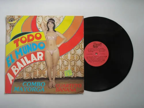 Combo Mayorca Cuarteto Banana Todos A Bailar Lp Vinilo 1984 (Usado)