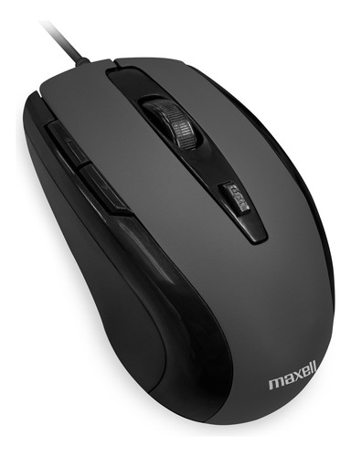 Mouse Óptico Maxell 5 Botones Mowr-105 Negro