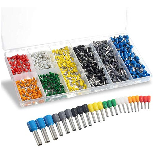 800pcs Ferrules De Cable, Kit De Terminales De Engaste ...