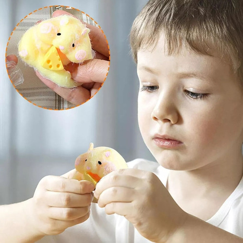 2 Juguetes Blandos De Hámster For Aliviar El Estrés