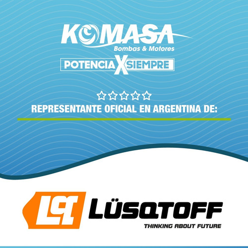 Imagen 6 de 10 de Compresor Inflador Lusqtoff 12v + Acces Maletin Auto Camione