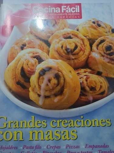 Revista Cocina Fácil Especial Grandes Creaciones Con Masas