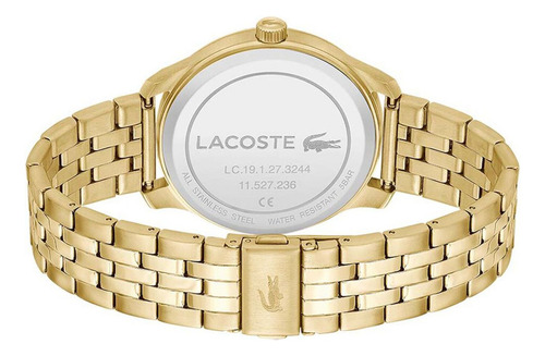 Reloj Lacoste Hombre 2011326 Lisbon Azul Cuero Clásico