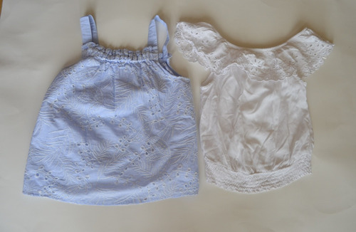 Set Camisas Manga Corta Niña Talla 9 Marca H&m, Zara