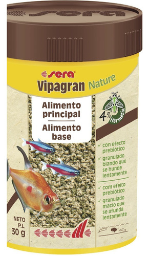 Sera Vipagran 250 Ml Alimento Peces Premium - Aquarift