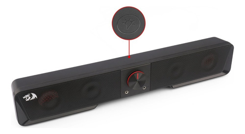 Barra De Sonido Redragon Gs570 Darknets Led Rgb Bt Aux Full