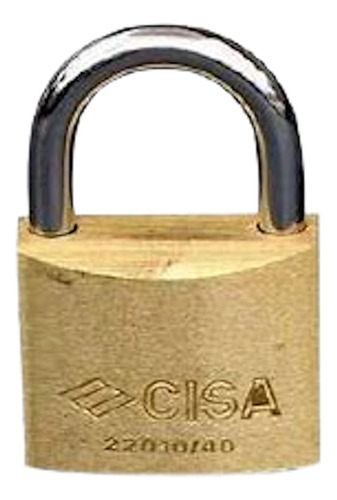 Cisa 22010-60  Candado Plano   De 60 Mm