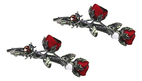 Soporte Vintage Para Cola De Caballo, Broches Con Diamantes